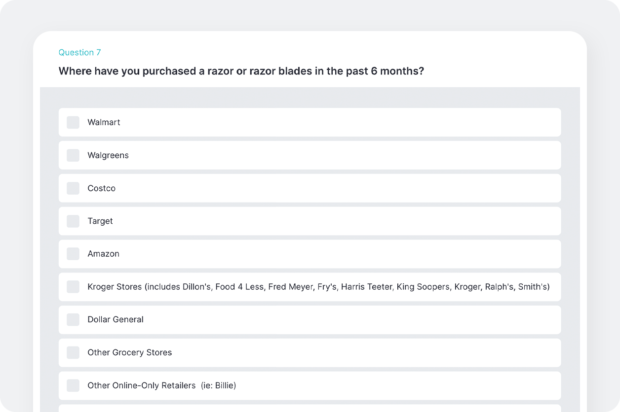 chart screenshot for how consumers make purchasing decisions